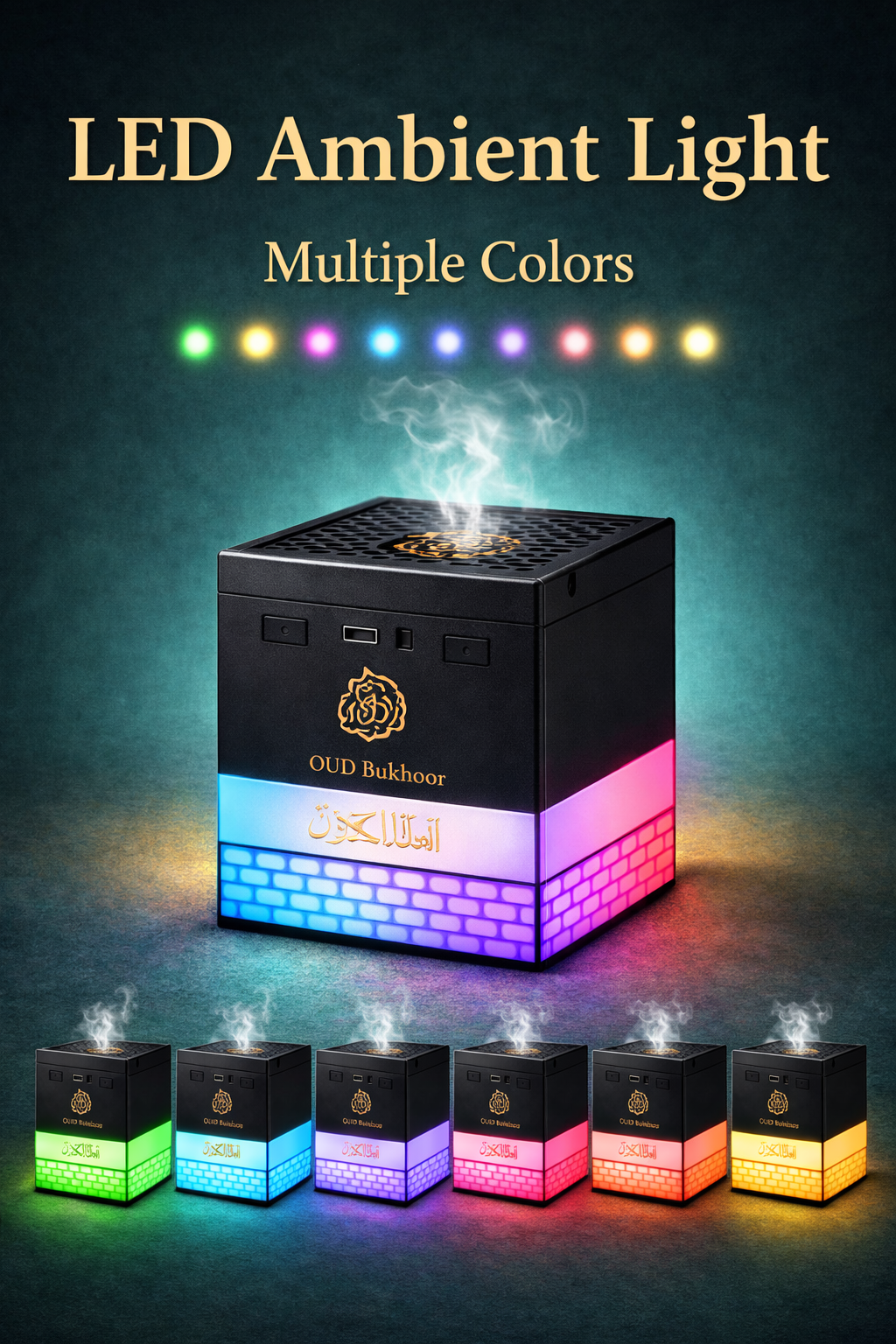 Kaaba Coran Bruleur d'Encens Bakhoor